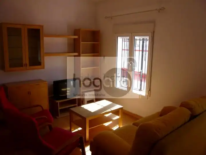 Sala de estar de Ático de alquiler en Sevilla con Aire acondicionado, Terraza y Amueblado