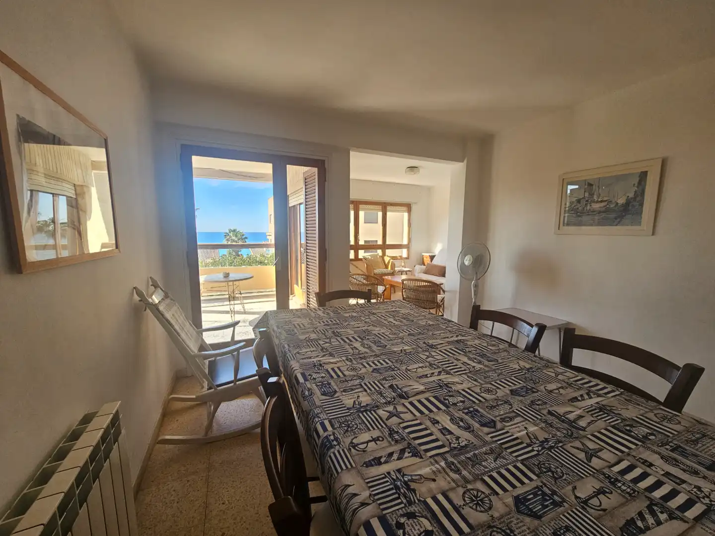 Comedor de Apartamento en venta en Torredembarra con Calefacción, Terraza y Amueblado