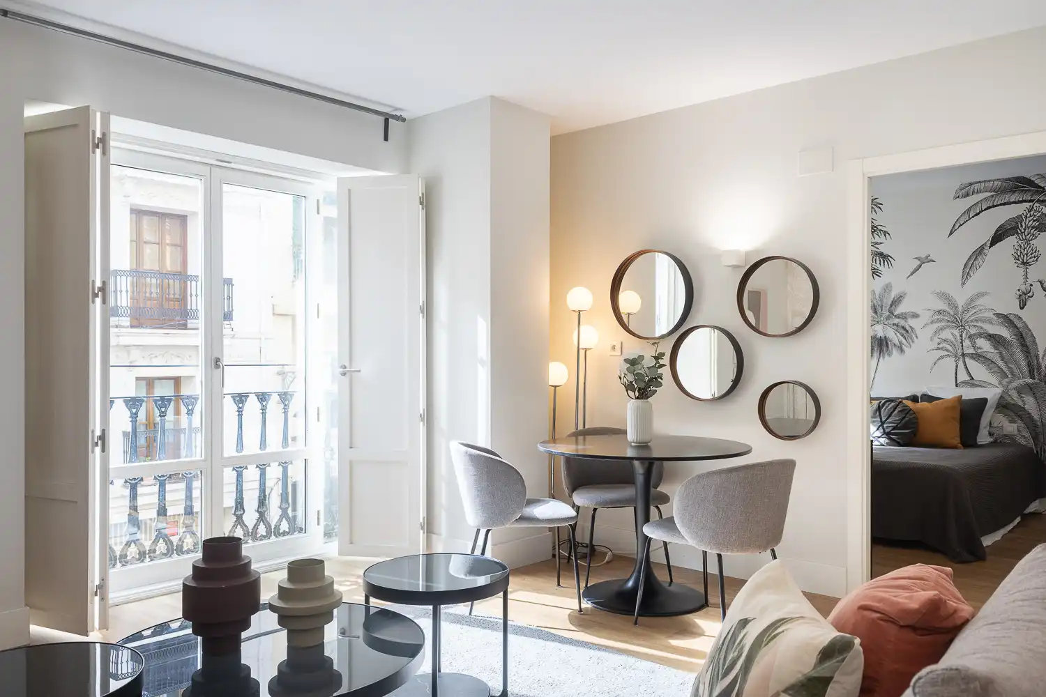 Comedor de Piso de alquiler en Valencia con Aire acondicionado, Calefacción y Jardín privado