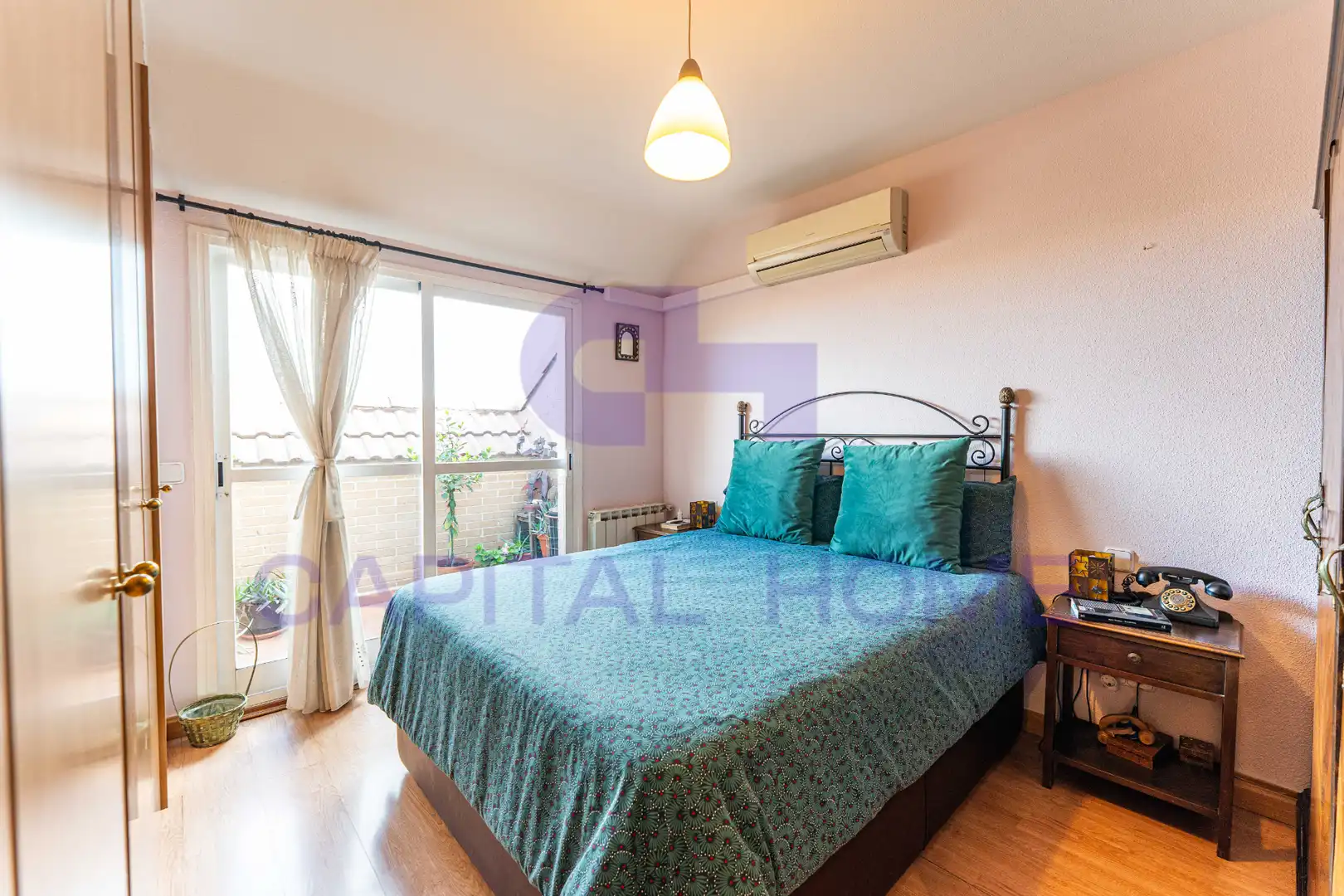 Schlafzimmer von Maisonette zum Verkauf in Alcorcón mit Klimaanlage, Heizung und Parkett