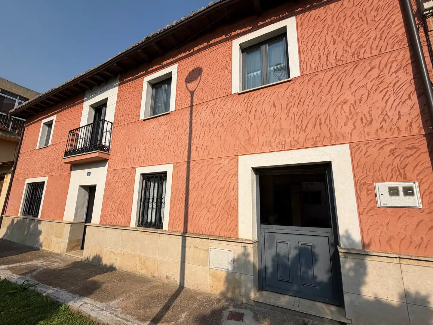 Vista exterior de Casa o chalet en venta en Sahagún con Calefacción, Jardín privado y Amueblado