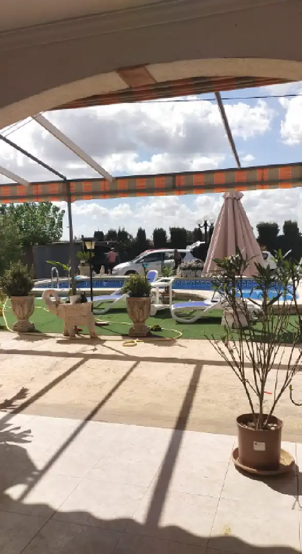 Garden of Houses for sale in Elche / Elx  with Air Conditioner, Heating and Terrace