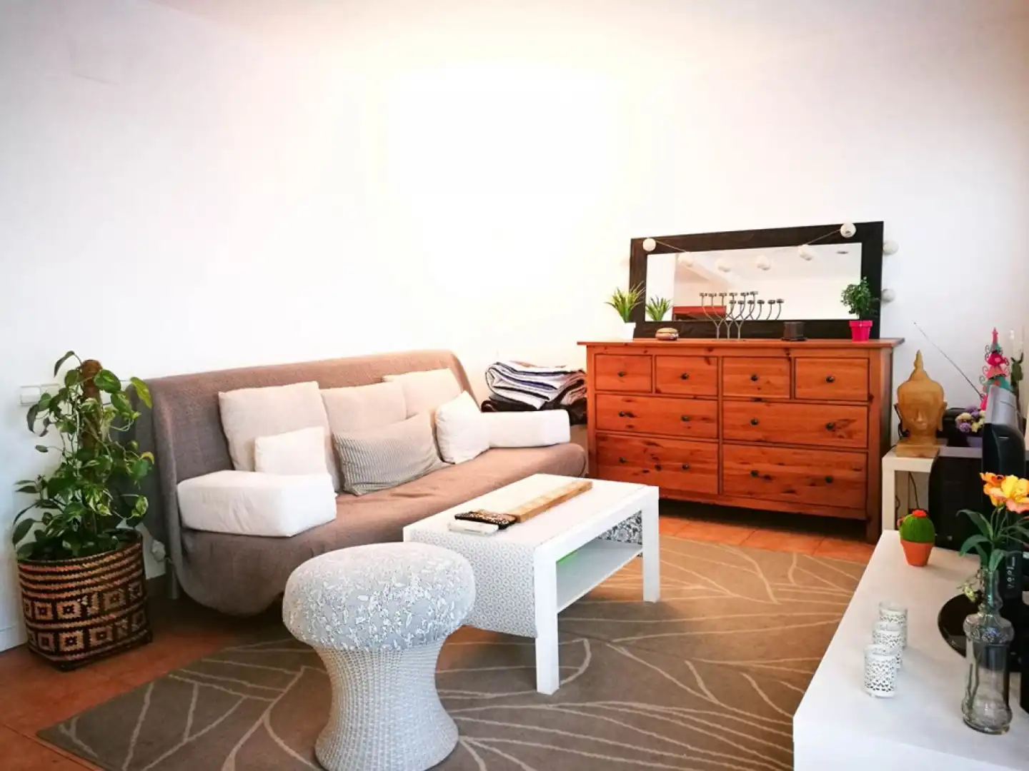 Sala de estar de Piso en venta en Mataró con Aire acondicionado, Calefacción y Terraza