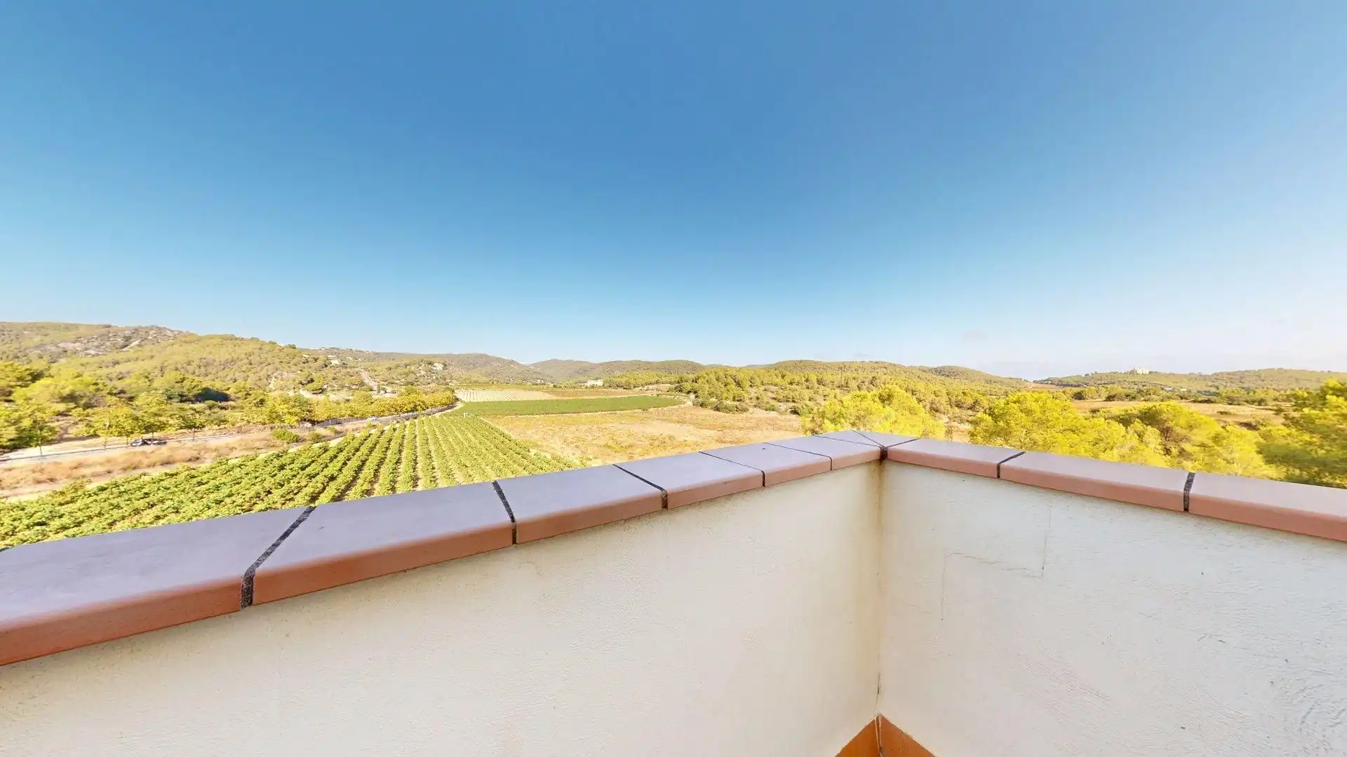 Terraza de Casa adosada en venta en Sant Pere de Ribes con Aire acondicionado