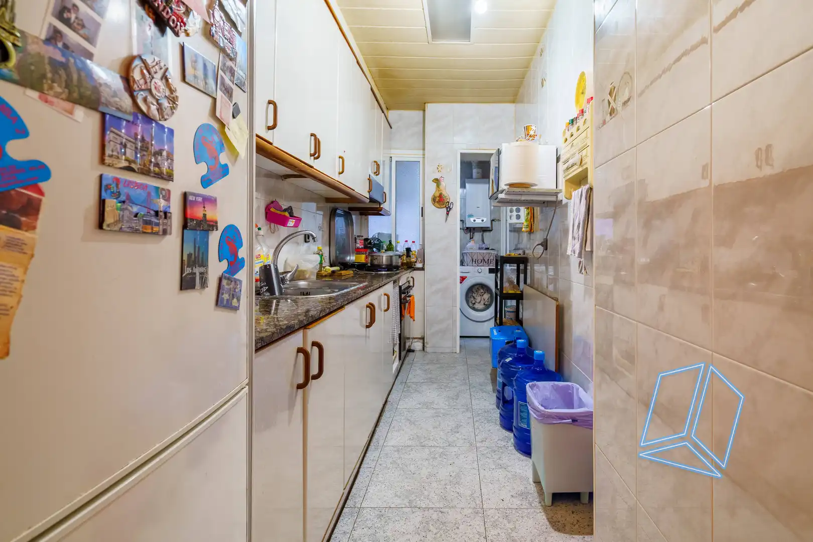 Cuina de Pis en venda en Barcelona amb Calefacció