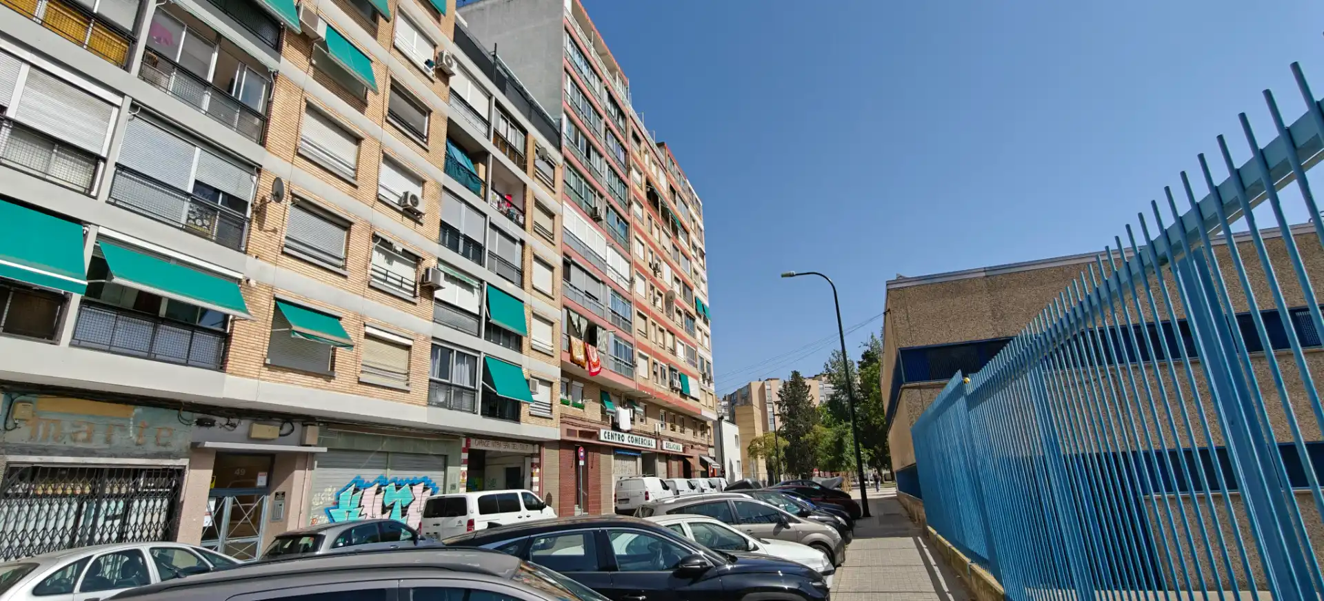 Vista exterior de Piso en venta en Zaragoza