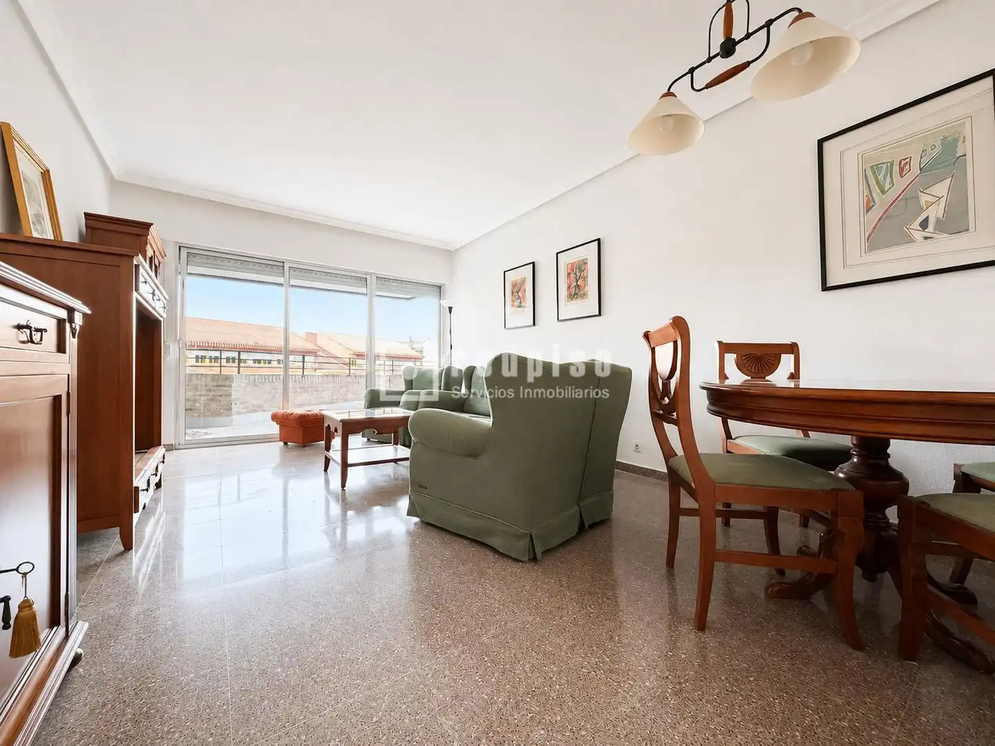 Vista exterior de Piso de alquiler en Murcia con Calefacción, Jardín privado y Terraza