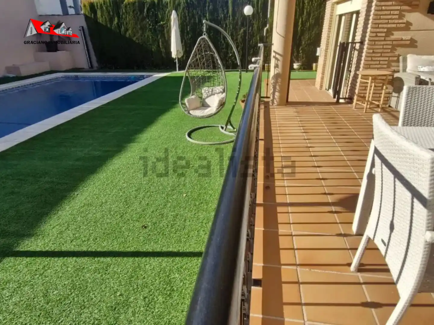 Terraza de Casa o chalet en venta en Albacete con Aire acondicionado, Calefacción y Jardín privado