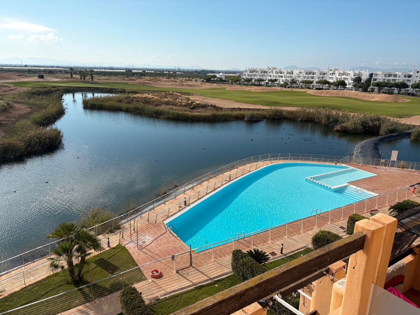 Swimming pool of Apartment to rent in Torre-Pacheco  with Air Conditioner, Heating and Terrace