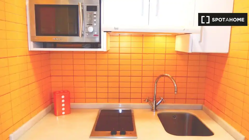 Kitchen of Study for share in Murcia  with Air Conditioner, Terrace and Furnished