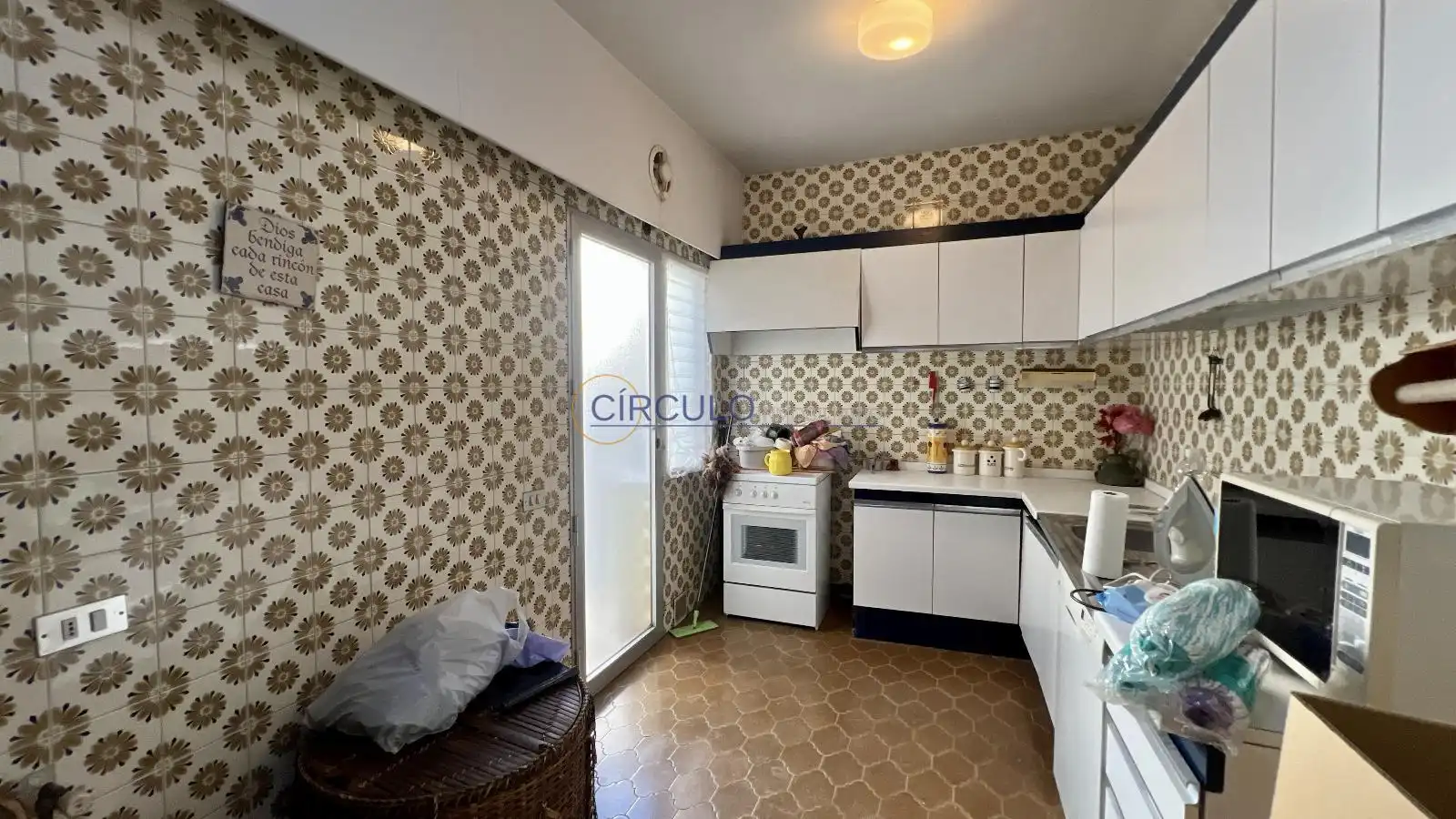 Küche von Wohnung zum Verkauf in Lorca mit Terrasse, Abstellraum und Balkon