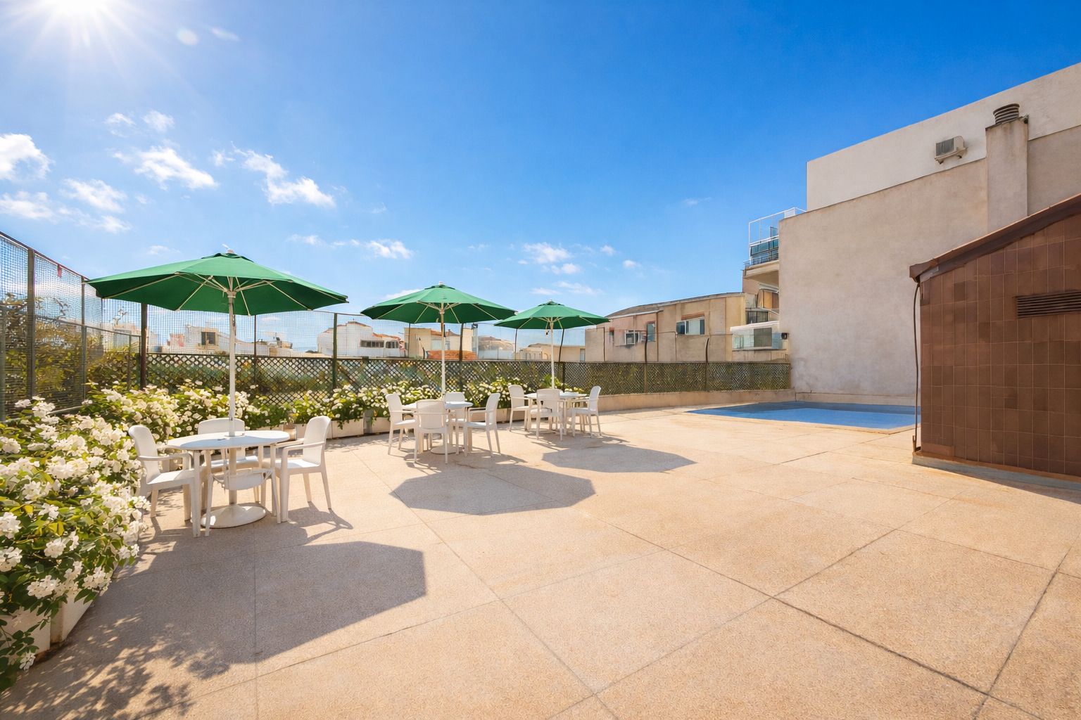 Terrace of Flat for sale in  Madrid Capital  with Air Conditioner, Heating and Storage room