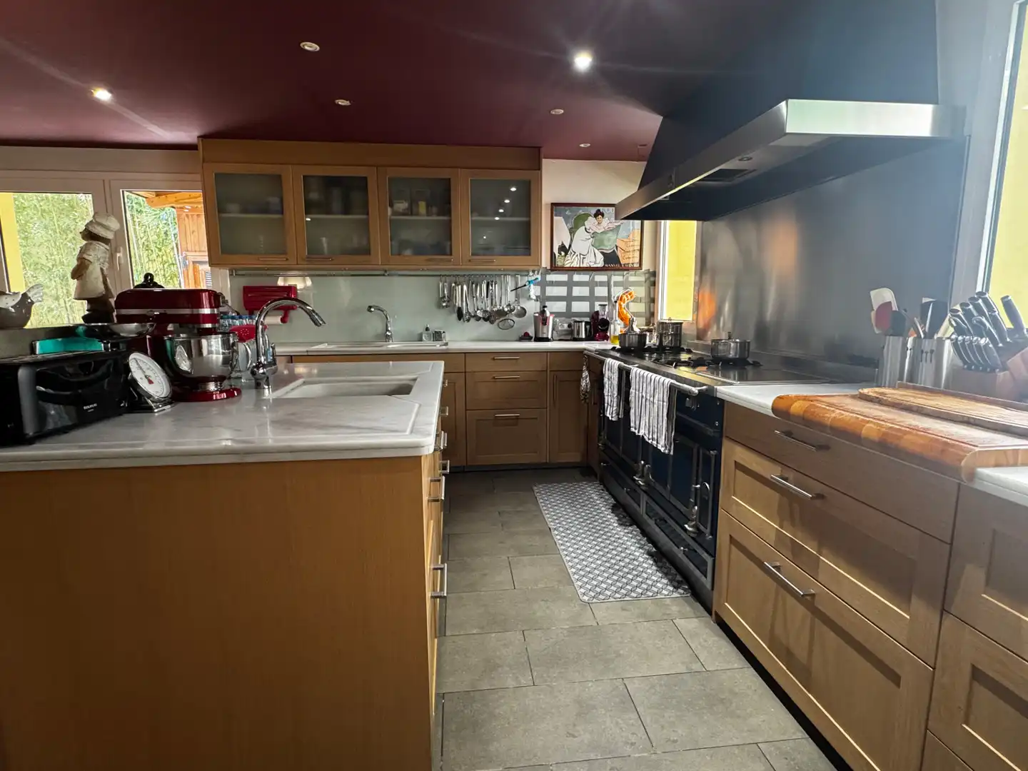 Cocina de Casa o chalet en venta en Badalona con Aire acondicionado, Calefacción y Jardín privado