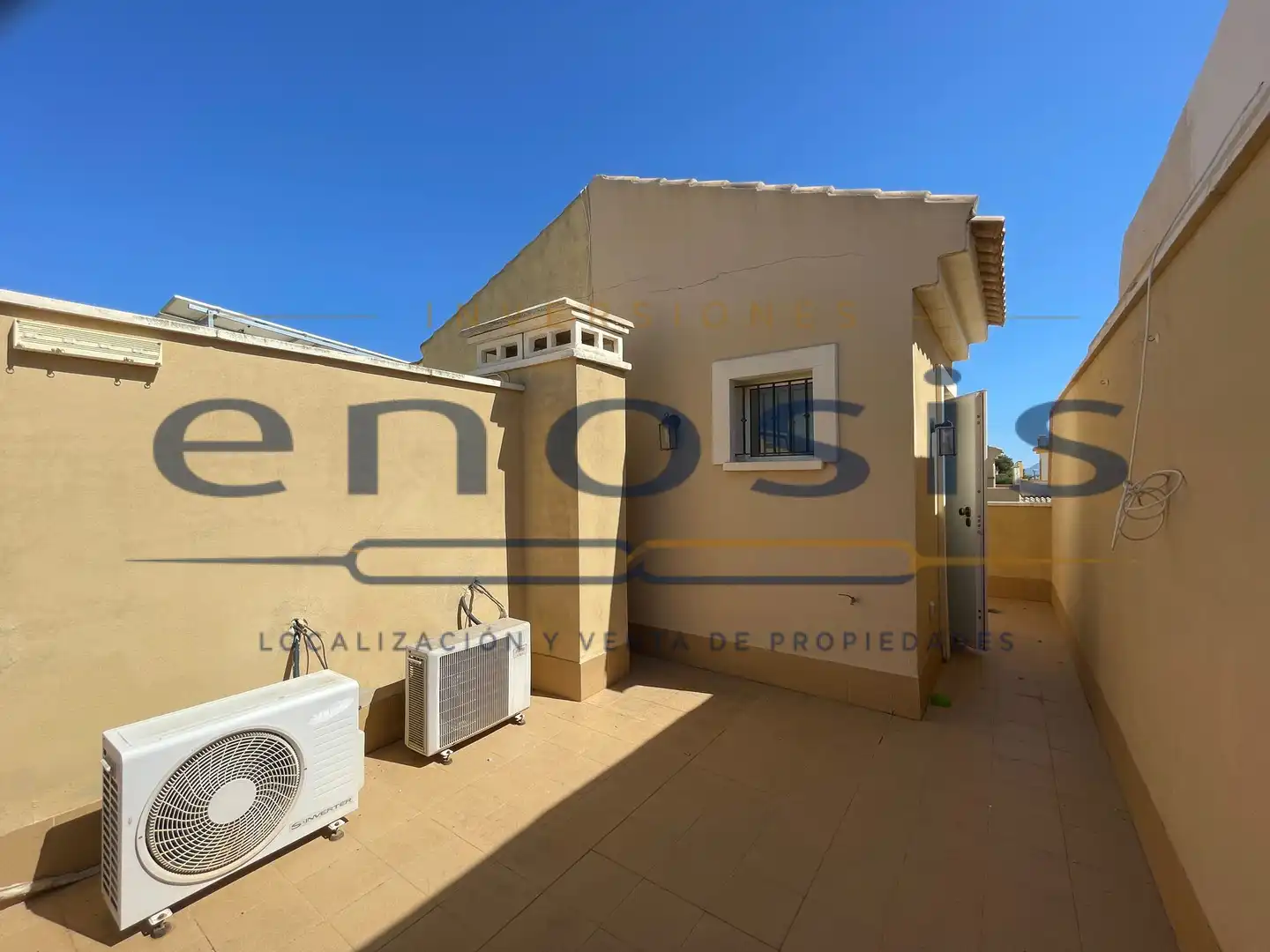 Terrasse von Einfamilien-Reihenhaus zum Verkauf in Torre-Pacheco mit Klimaanlage, Terrasse und Möbliert