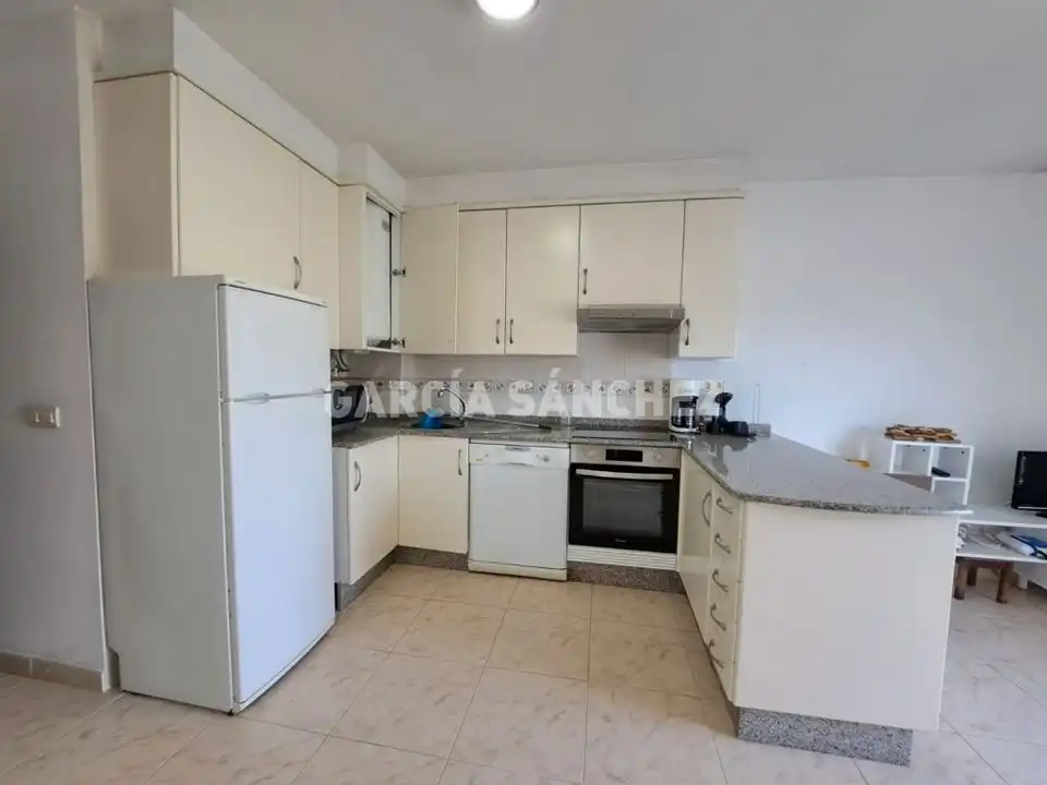 Kitchen of Flat for sale in Boiro  with Terrace, Storage room and Oven
