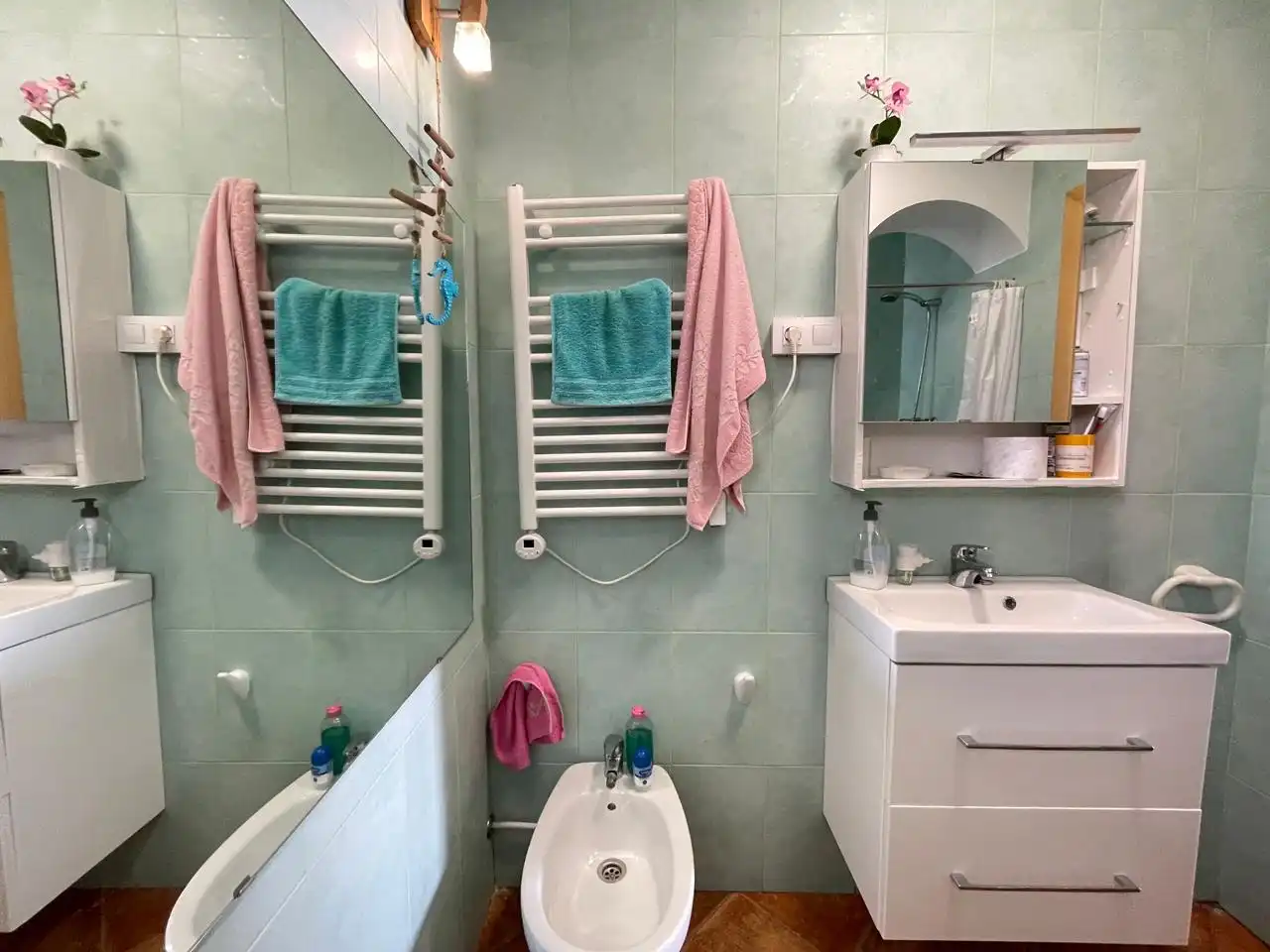 Bathroom of Houses for sale in La Manga del Mar Menor  with Air Conditioner, Heating and Private garden