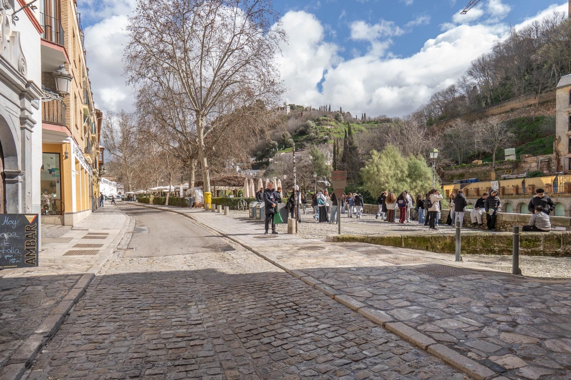 Exterior view of Single-family semi-detached for sale in  Granada Capital  with Heating, Terrace and Balcony