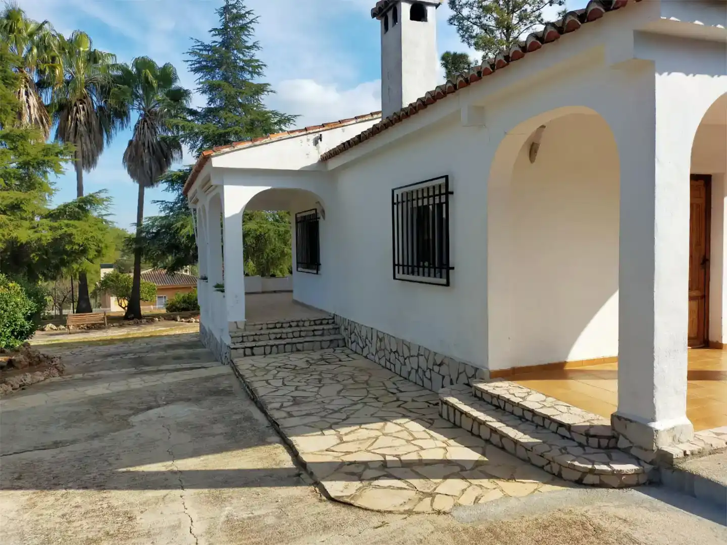Vista exterior de Casa o chalet en venta en Xàtiva con Piscina