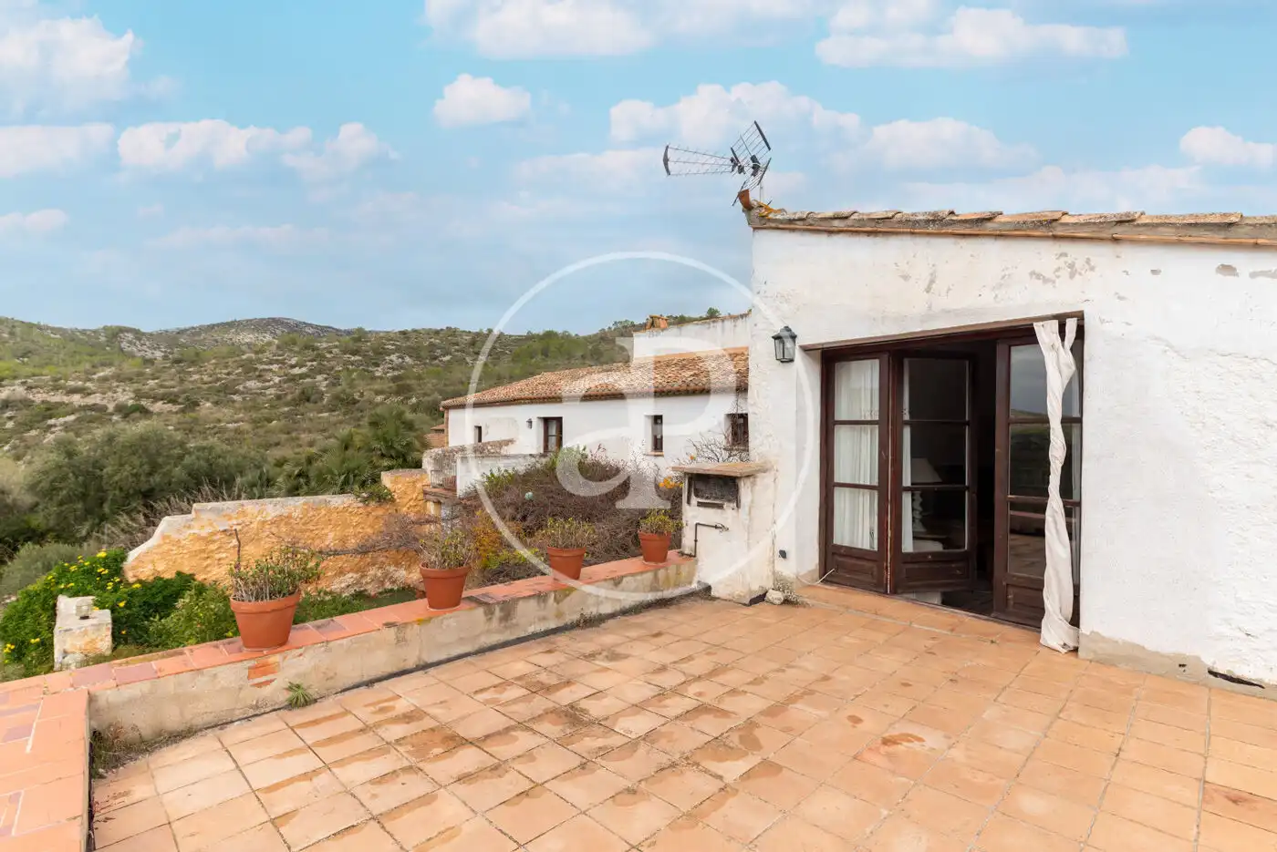 Terraza de Casa o chalet en venta en Sant Pere de Ribes con Calefacción, Jardín privado y Terraza