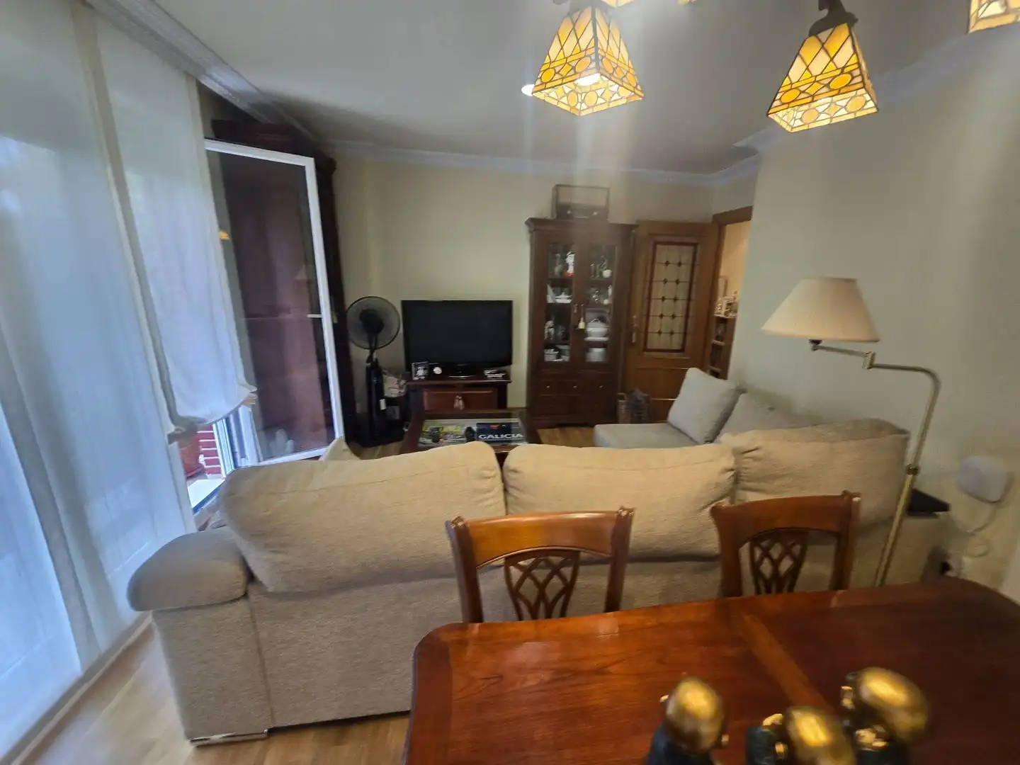 Sala d'estar de Apartament en venda en Villamediana de Iregua amb Calefacció, Jardí privat i Terrassa