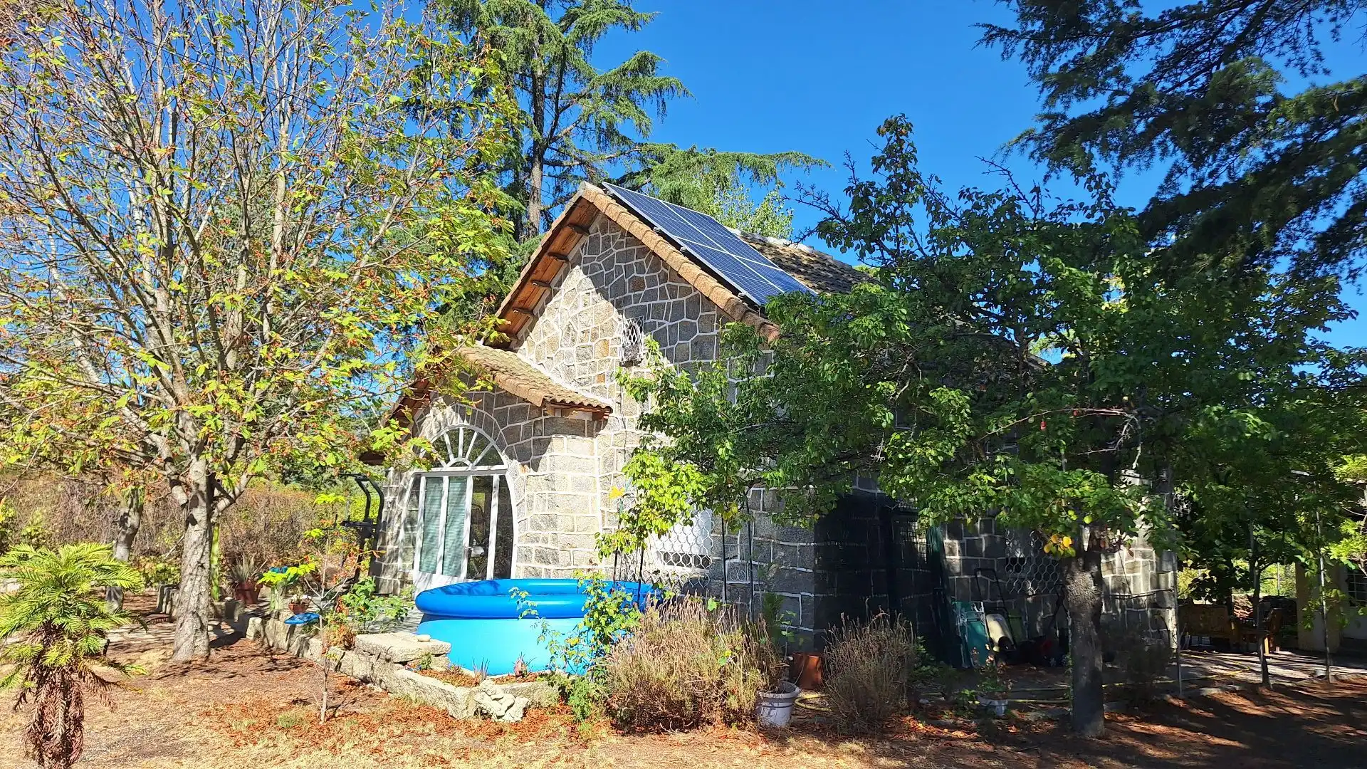 Vista exterior de Casa o chalet en venta en Robledo de Chavela con Calefacción, Jardín privado y Trastero