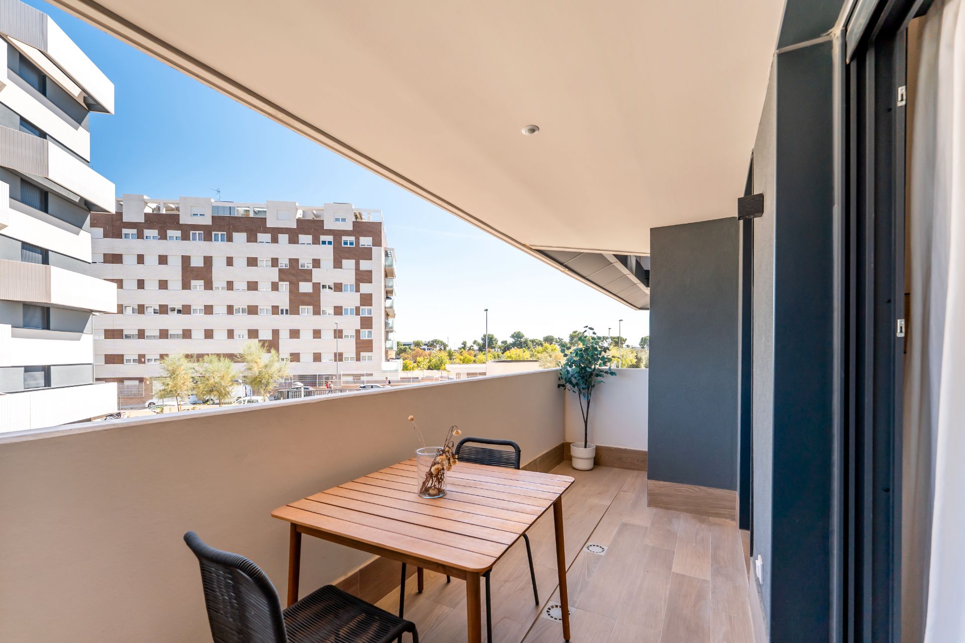 Terraza de Piso de alquiler en Valdemoro con Aire acondicionado, Calefacción y Trastero