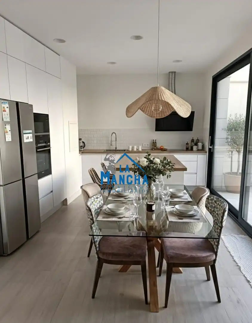 Kitchen of Houses for sale in Albacete  with Terrace, Swimming Pool and Furnished