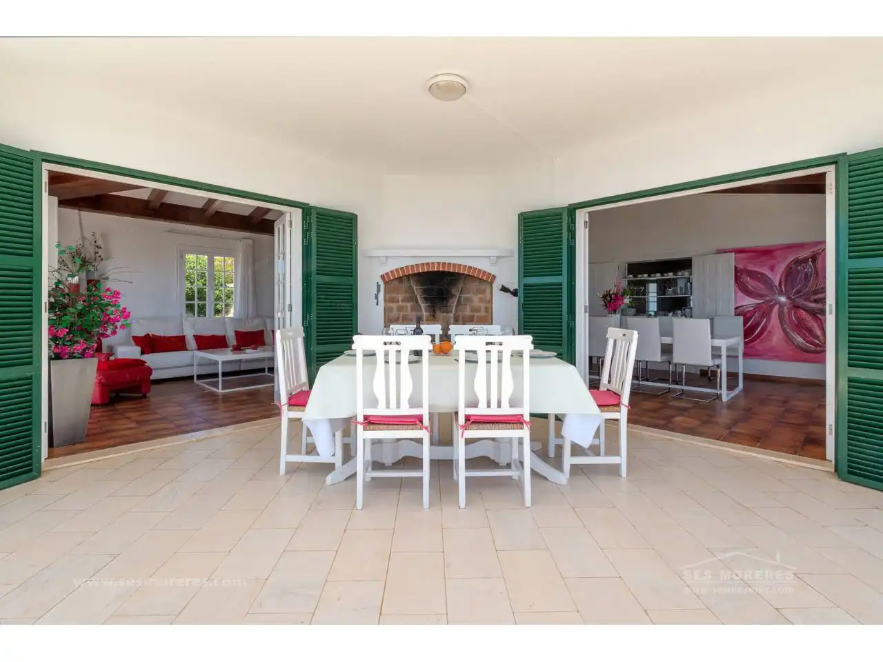 Jardín de Casa o chalet en venta en Es Migjorn Gran con Jardín privado, Terraza y Piscina