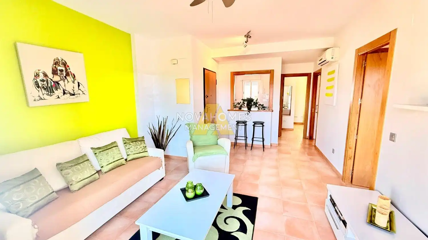 Sala d'estar de Apartament en venda en Cartagena amb Aire condicionat, Calefacció i Terrassa
