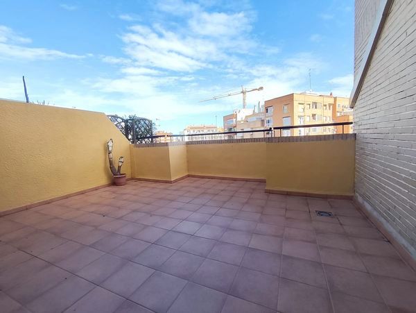 Terrace of Duplex for sale in  Valencia Capital  with Air Conditioner, Heating and Terrace