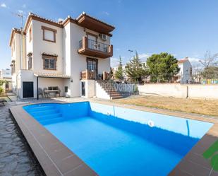 Exterior view of House or chalet for sale in Atarfe  with Terrace and Balcony