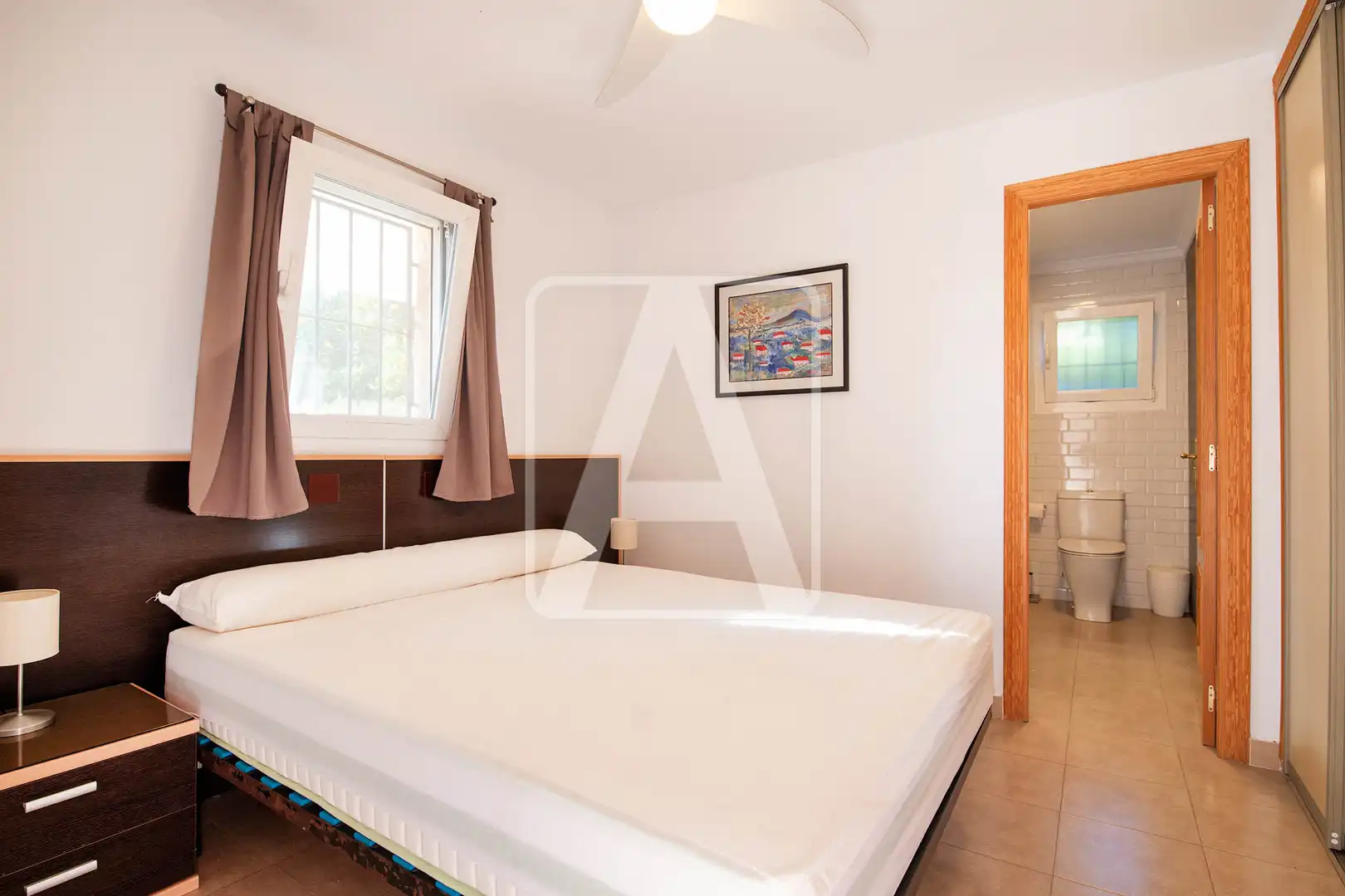 Dormitori de Casa o xalet en venda en Calpe / Calp amb Aire condicionat, Calefacció i Jardí privat