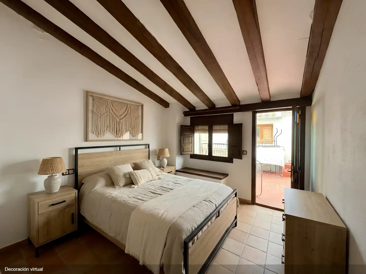 Dormitori de Finca rústica en venda en Villa del Prado amb Calefacció, Jardí privat i Traster
