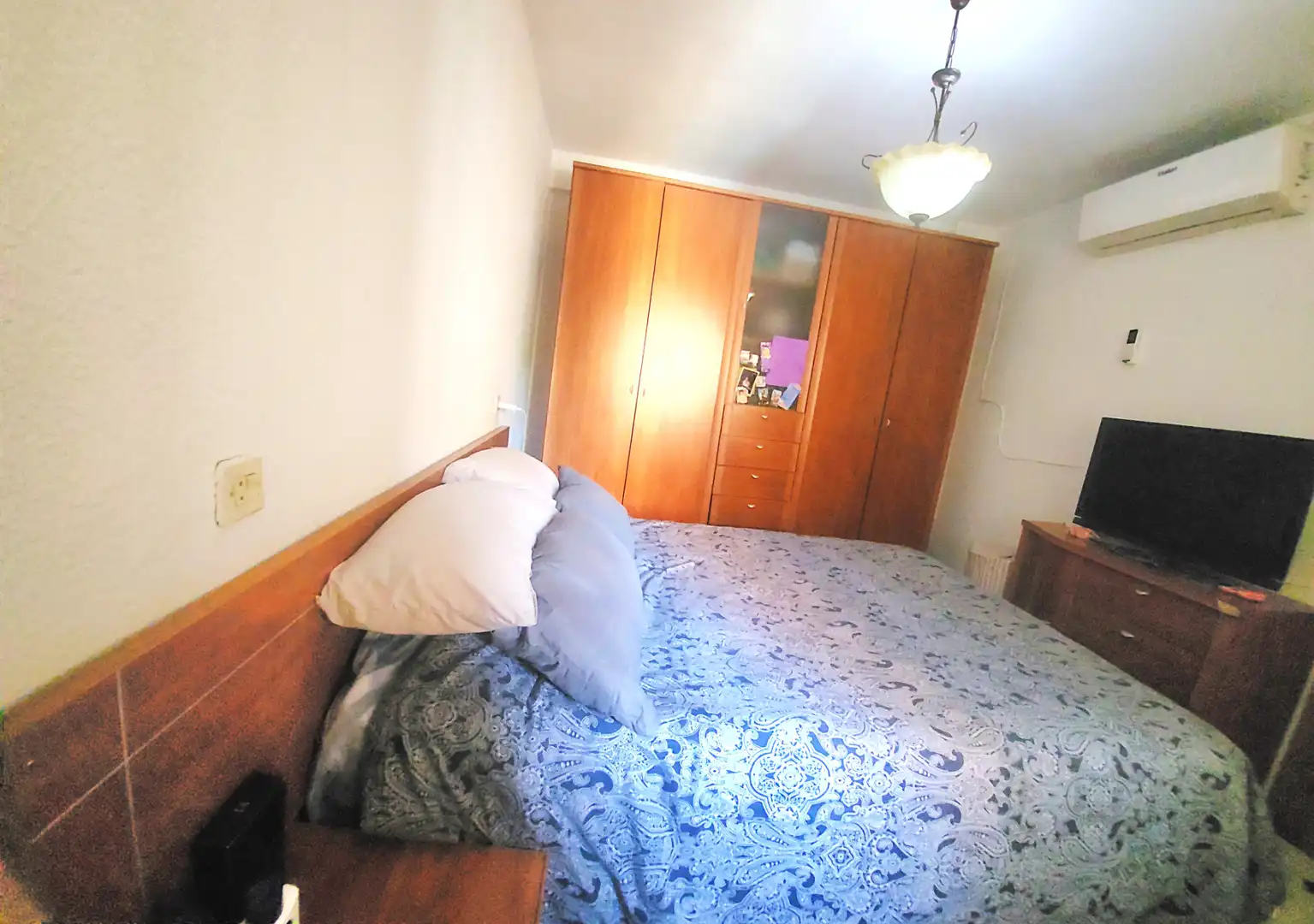 Bedroom of Flat for sale in Granada  with Air Conditioner
