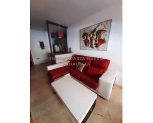 Sala d'estar de Pis de lloguer en  Almería Capital amb Aire condicionat i Moblat