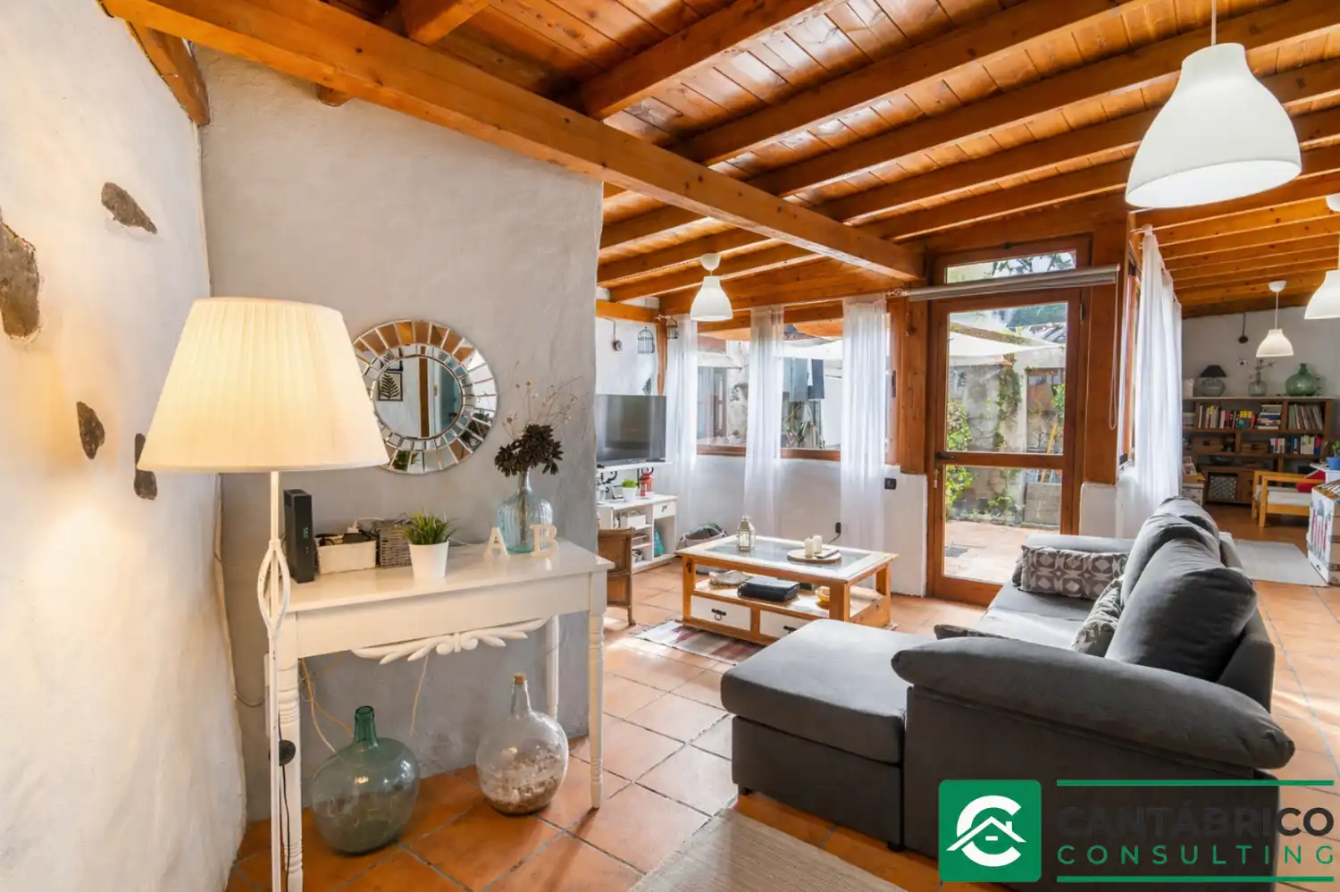 Sala de estar de Casa adosada en venta en Guía de Isora