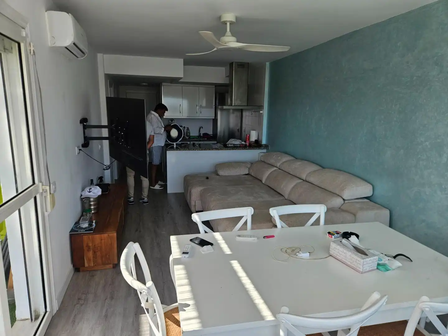 Wohnzimmer von Wohnungen zum Verkauf in El Ejido mit Klimaanlage, Terrasse und Abstellraum