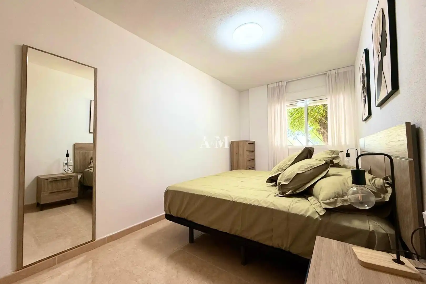 Bedroom of Flat for rent in Almoradí  with Air Conditioner, Heating and Terrace