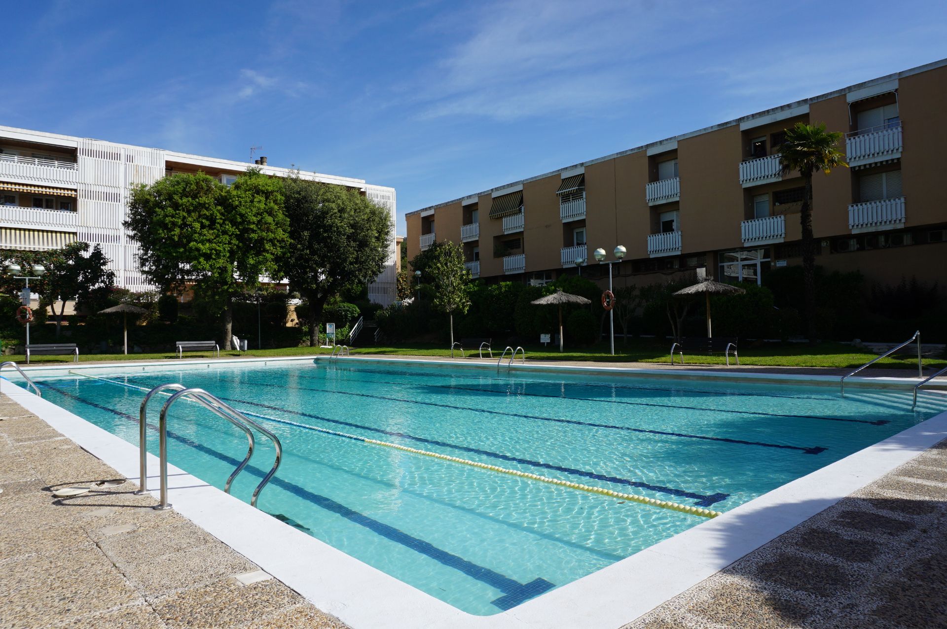 Swimming pool of Attic for sale in Cabrils  with Heating, Terrace and Storage room
