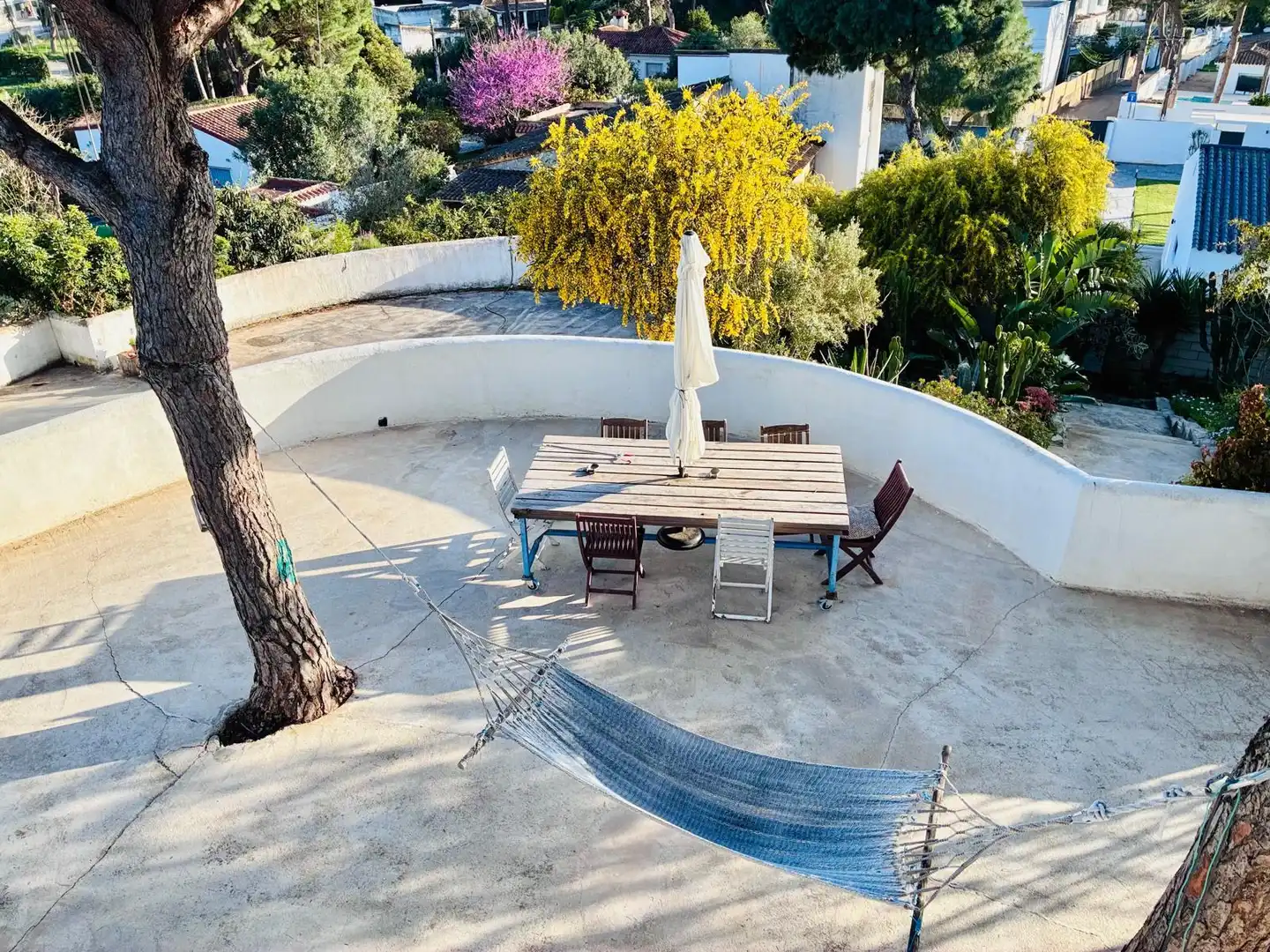 Terrassa de Casa o xalet en venda en Chiclana de la Frontera amb Calefacció, Traster i Piscina