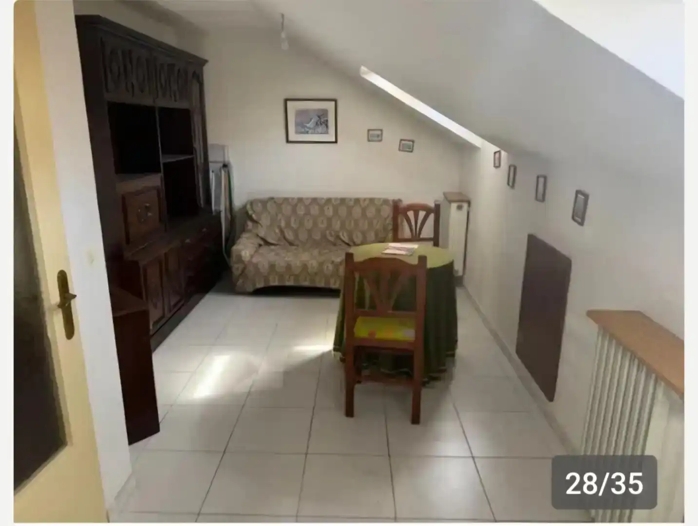 Sala de estar de Casa adosada en venta en León Capital  con Balcón
