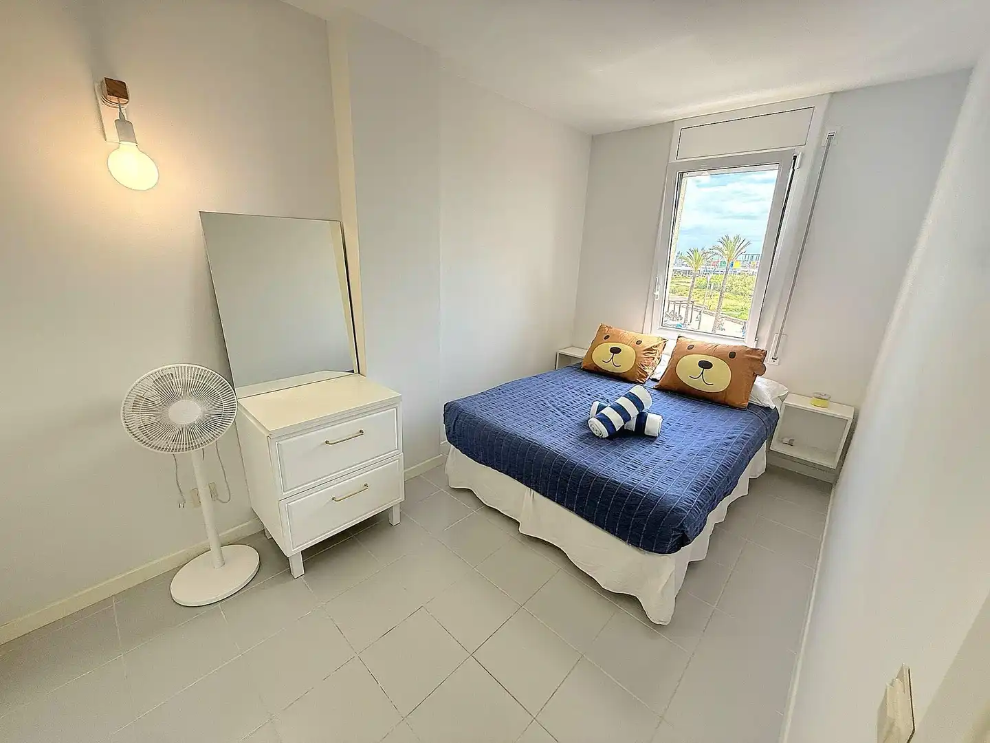 Schlafzimmer von Wohnungen zum Verkauf in Calafell mit Klimaanlage, Heizung und Privatgarten