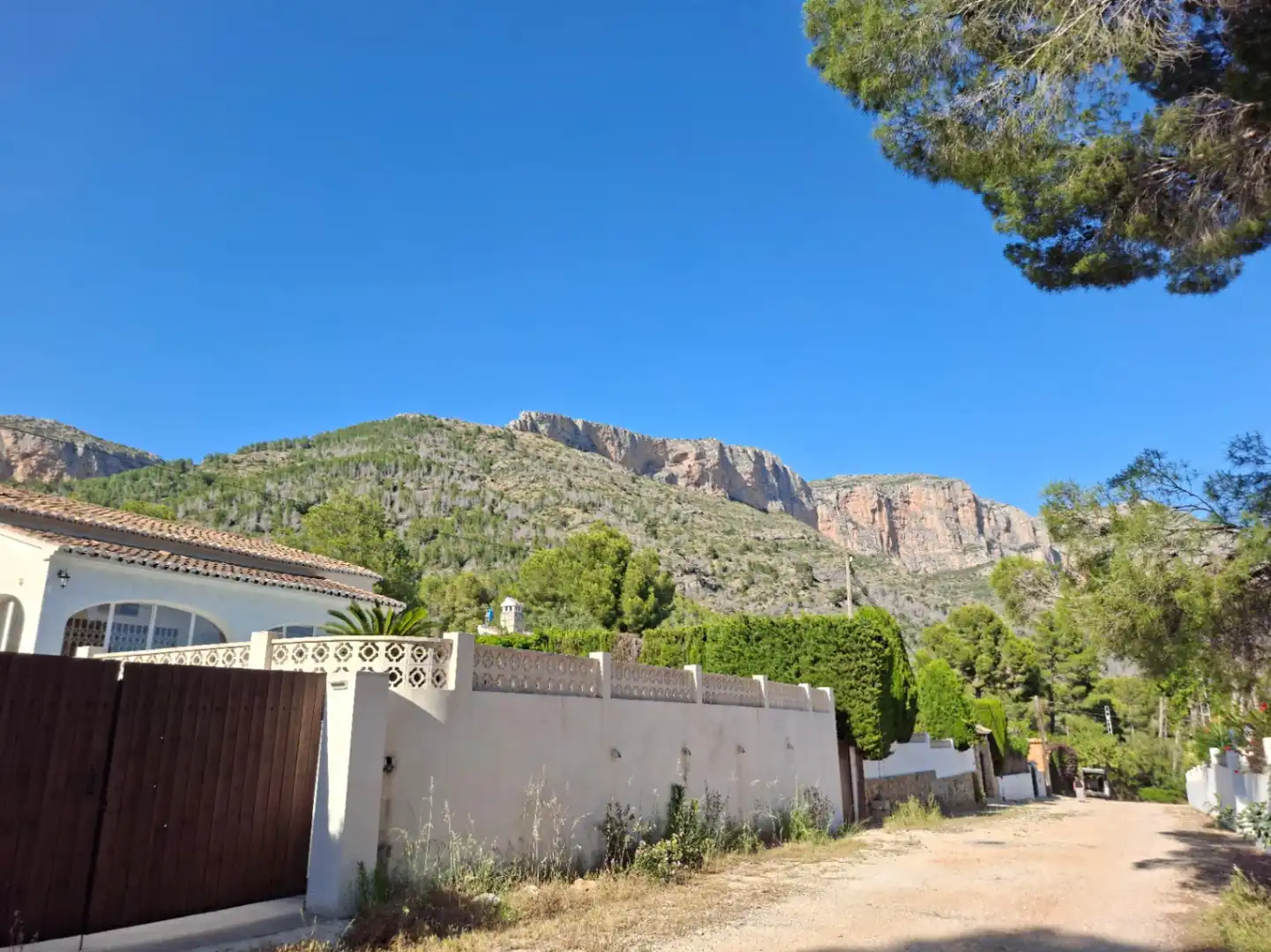 Vista exterior de Residencial en venda en Dénia