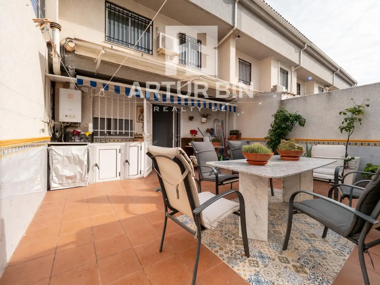 Terraza de Casa o chalet en venta en Alaquàs con Aire acondicionado, Calefacción y Trastero