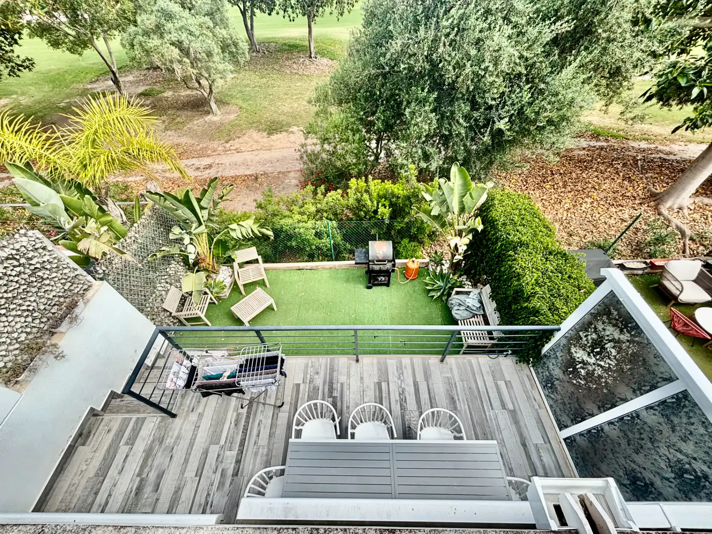 Terrace of Detached homes for sale in Alicante / Alacant  with Air Conditioner, Heating and Private garden