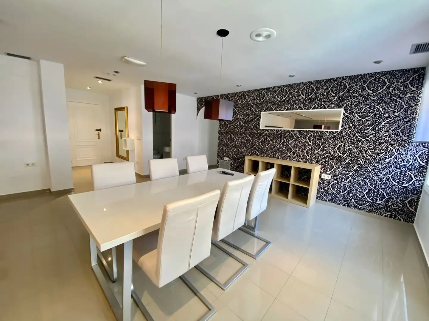 Dining room of Flat for rent in Almoradí  with Heating, Terrace and Furnished