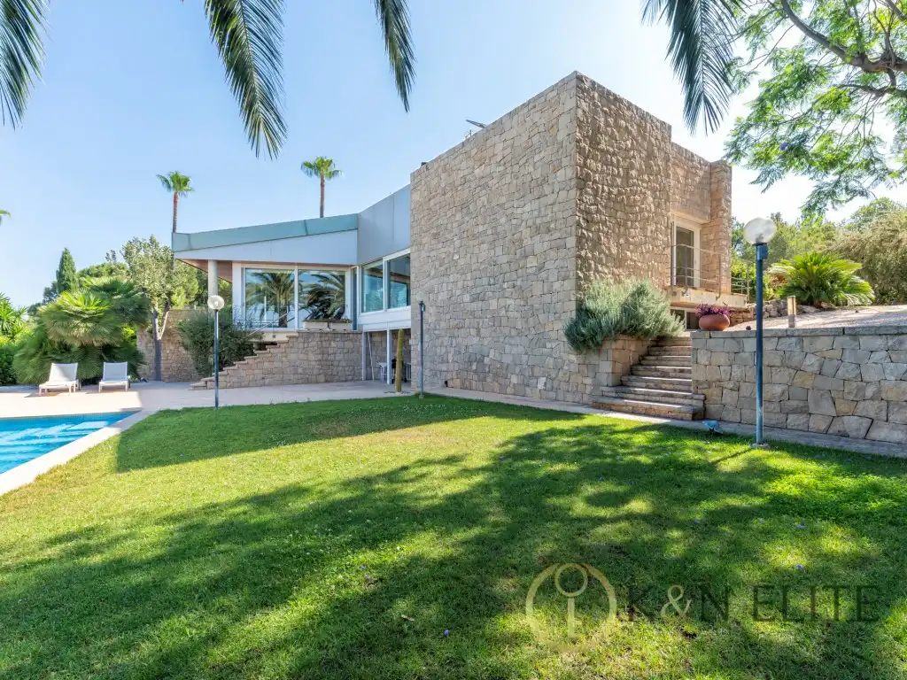 Exterior view of Houses for sale in Petrer  with Private garden and Swimming Pool