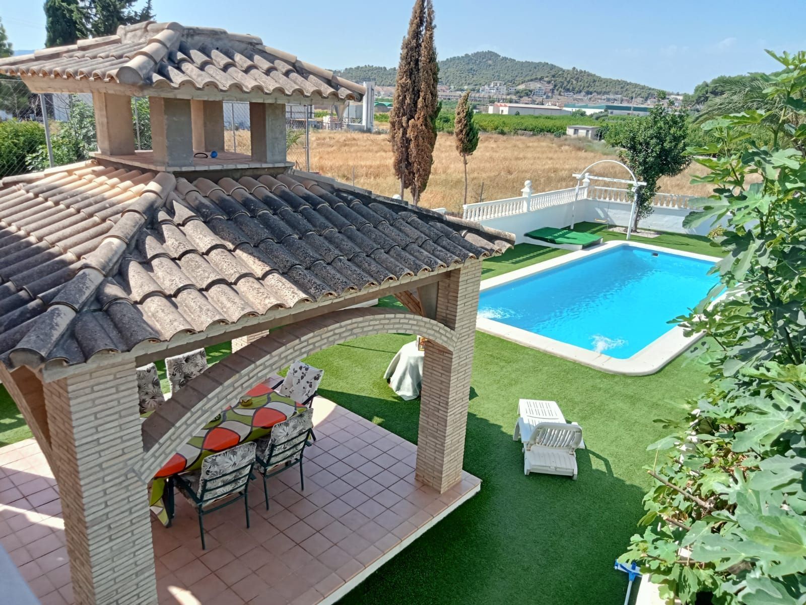 Piscina de Casa o xalet en venda en  Murcia Capital amb Aire condicionat, Jardí privat i Traster