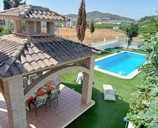 Swimming pool of House or chalet for sale in  Murcia Capital  with Air Conditioner