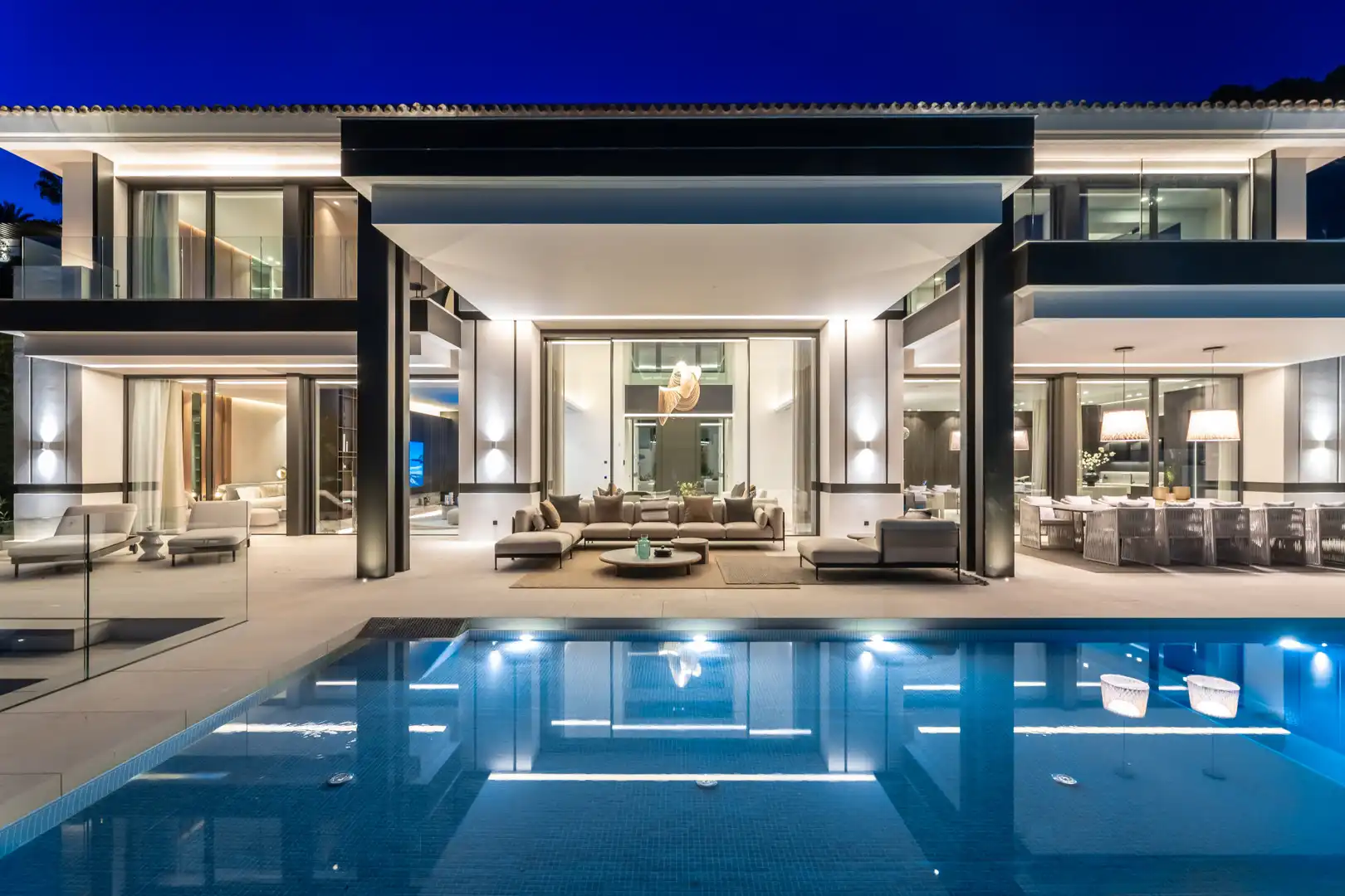 Terraza de Casa o chalet en venta en Marbella con Aire acondicionado, Jardín privado y Terraza
